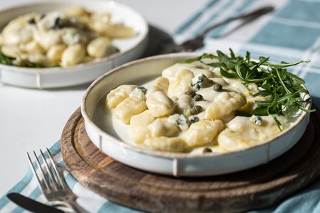 Blauschimmel Käse Gnocchi